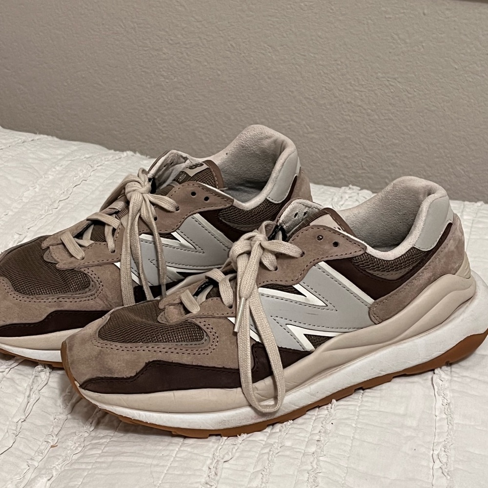 Tan & Brown New Balance 57/40 (7.5M, 9.5W)